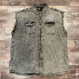Vance Biker Wear 80th Annual Sturgis Motorcycle Rally 2020 Button Down 5XL